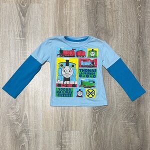 Thomas & Friends Light Blue Long Sleeve Tee